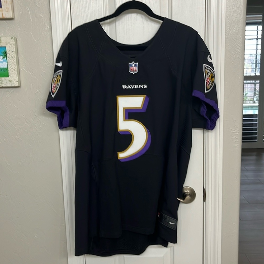 Stitched football jersey